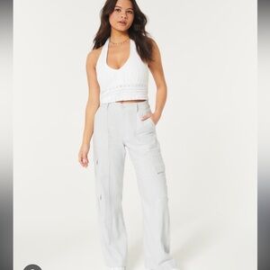 Hollister Ultra High-Rise Drapey Cargo Pants